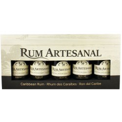 Rumbox Artesanal Caribbean Rum 5 x 0,2l GP