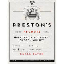 Ardmore 2011 -2019, 8 Jahre Preston's