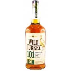 Wild Turkey Kentucky Straight Rye Whiskey 101 Proof, 1 Liter